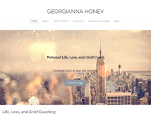Tablet Screenshot of georgiannahoney.com